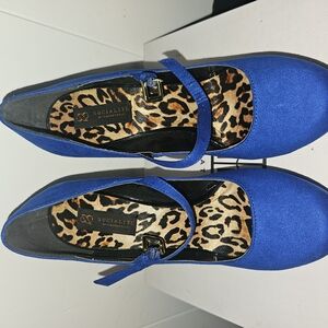 Socialite Kids Blue Mary Jane Shoes
